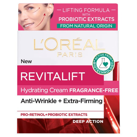 Loreal Revitalift Antiwrinkle + Extra Firming Cream 50ml - Hydrating Fragrance-Free